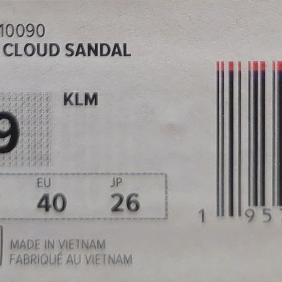 UGG Women La Cloud Sandals 1110090 Lime Volt Green - Picture 9 of 11